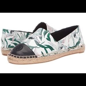 Tory Burch Colorblock Espadrille Flat Si